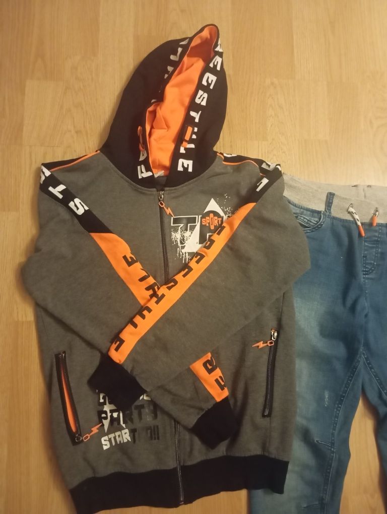 Zestaw ubranek dla chłopca r 146 / 152