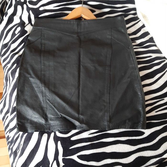 Skórzana spódnica