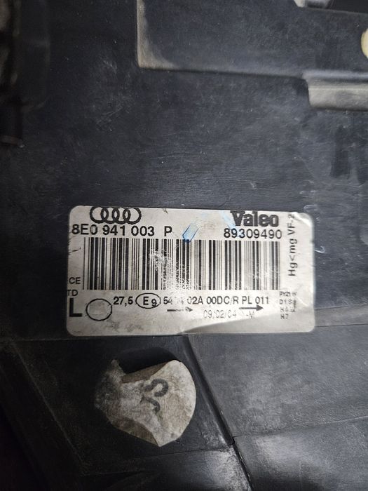 Lampy przód audi A4 B6 bi-xenon