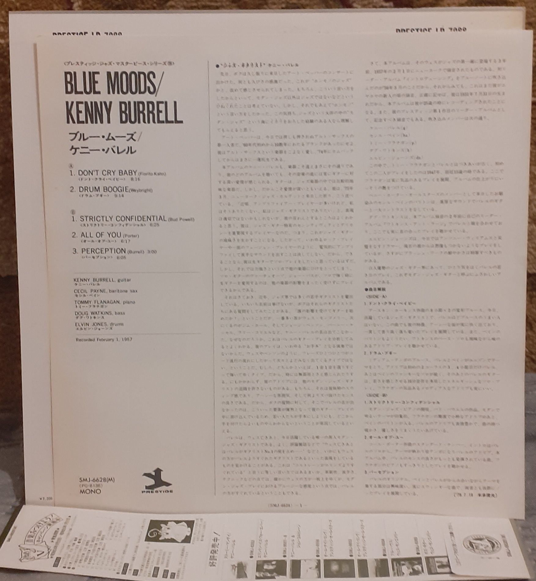 Платівка Kenny Burrell – Kenny Burrell.