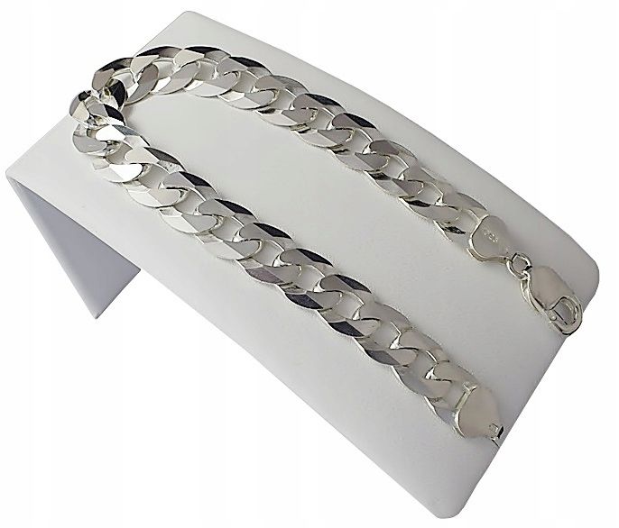 Srebrna Bransoleta PANCERKA 10,50 mm  GRAWER GRATIS