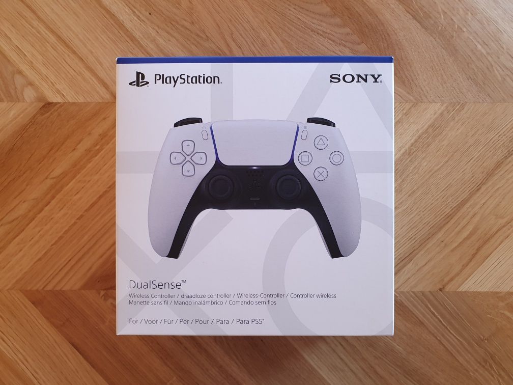 Nowy Pad DualSense PS5 Kontroler PlayStation 5 Biały White ŁÓDŹ