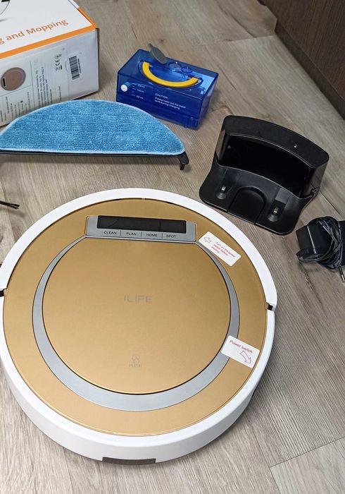 Робот Пылесос iLife V55 с функцией мытья полов Топовая фирма