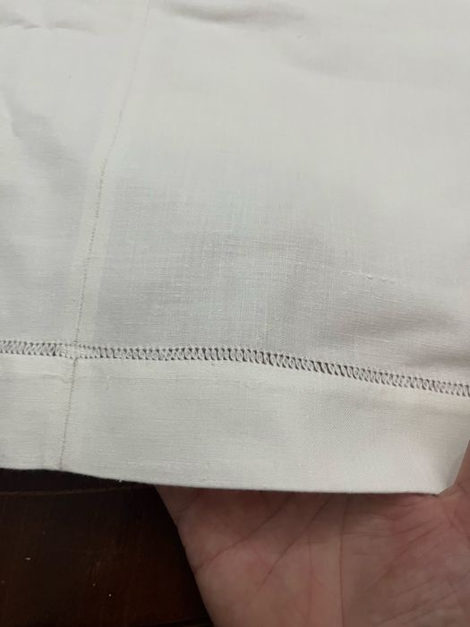 Travesseiro antigo em linho