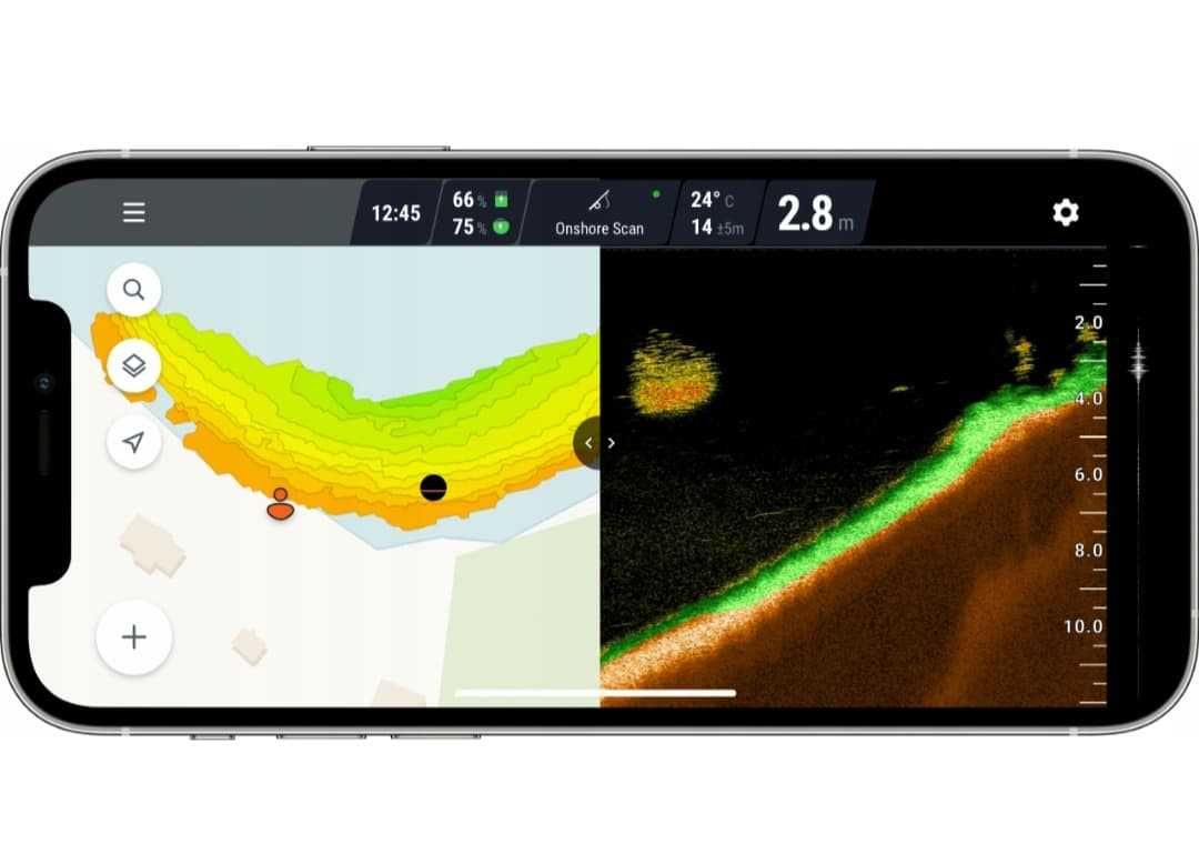 Echosonda Deeper Pro +2 WIFI Sonar Mega Pakiet