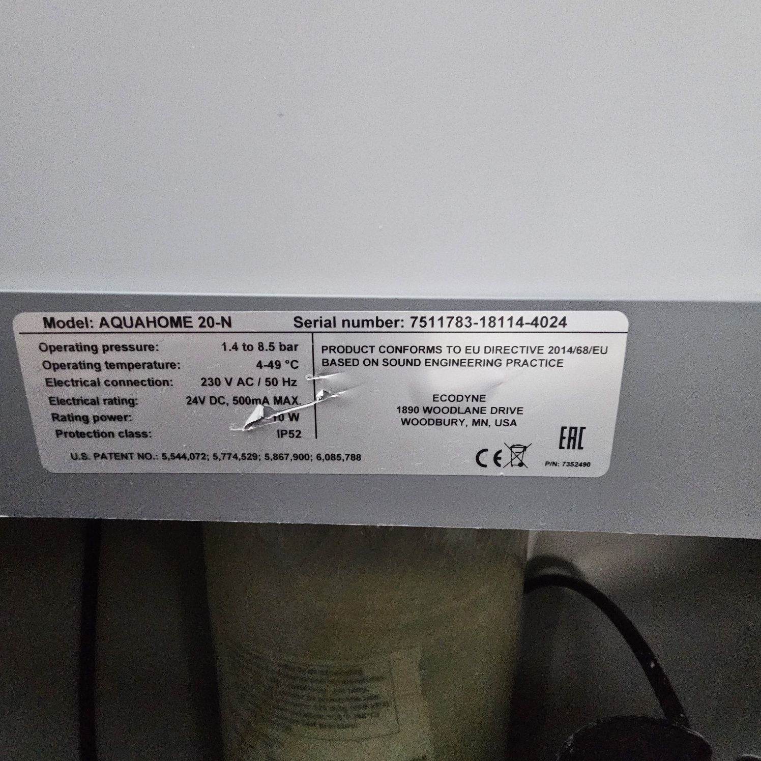 Viessmann  model Aqahome 20-N stacja uzdatniania wody