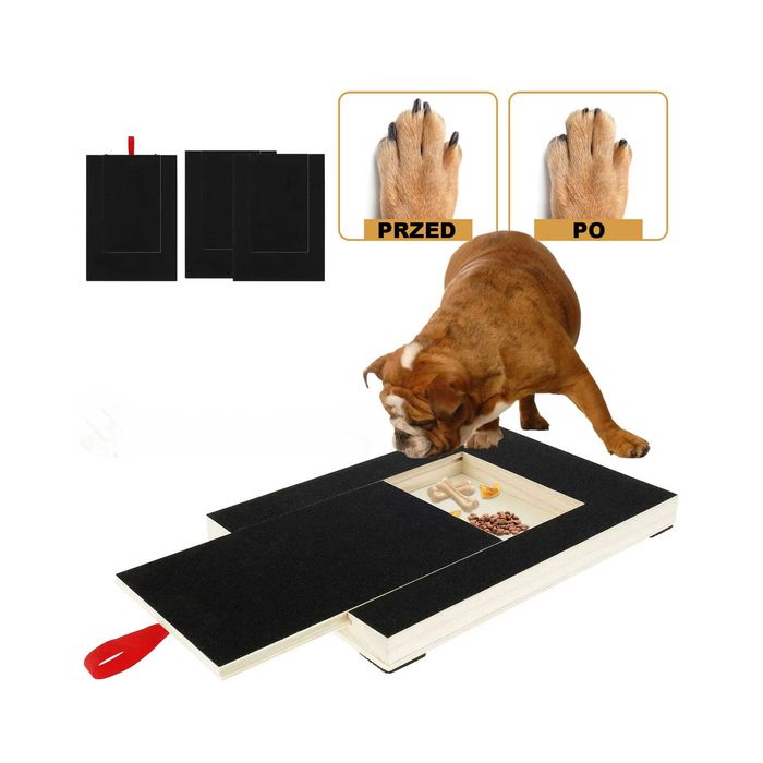 Drewniany Drapak Do Paznokci Dla Psa - FILM PREZENTUJĄCY Działanie !