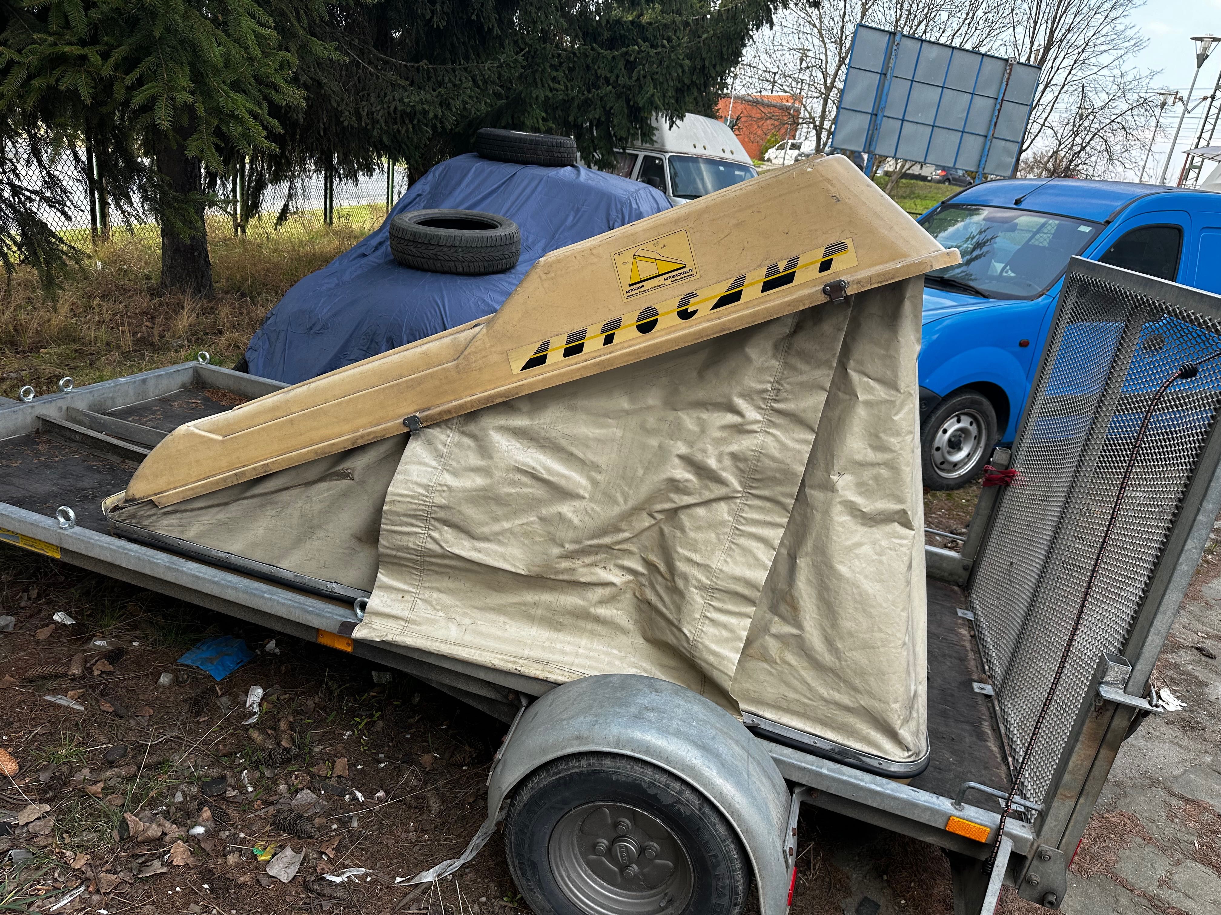 Namiot dachowy twardy Autocamp jak Autohome Columbus do renowacji