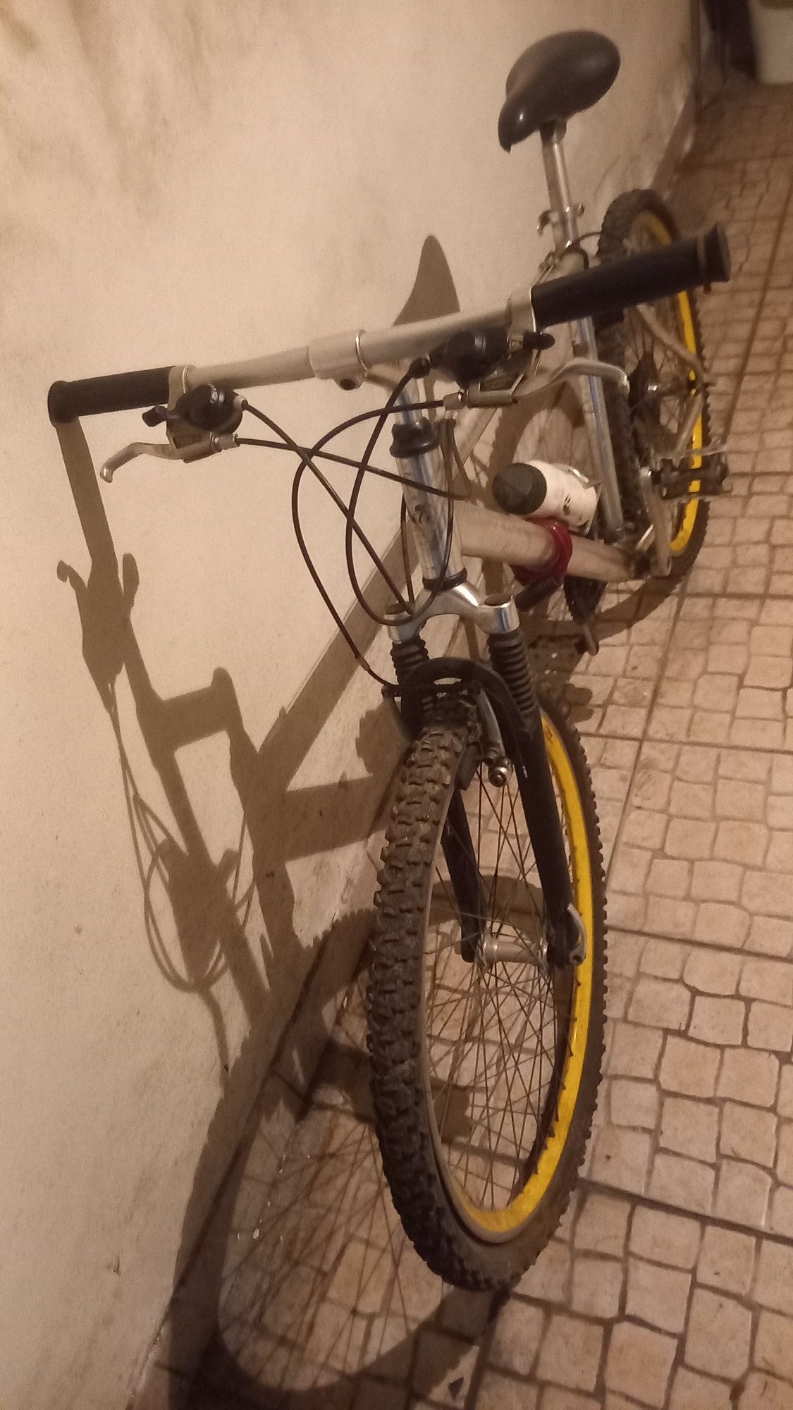 Bicicleta montanha para desocupar