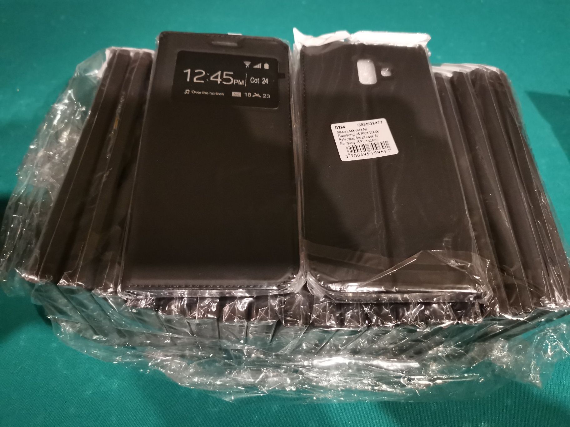 Komplet 20 Sztuk etui zamykane pokrowiec Samsung Galaxy J6 plus 2018