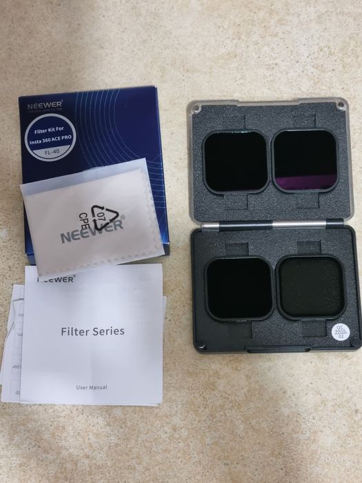 Набір фільтрів для Insta 360 ACE PRO NEEWER FL-40 (PL+ND16+ND32+ND64)