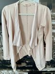 Blezer kardigan bluza włoska IMPERIAL PUDROWY RÓŻ S 36