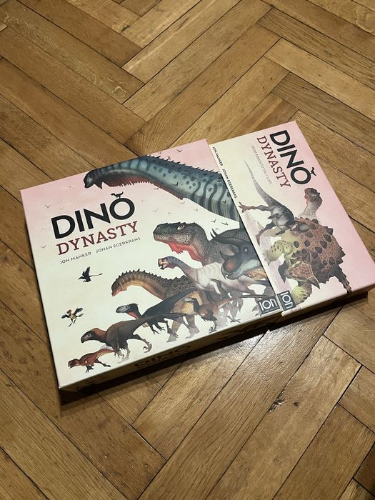 Gra planszowa Dino Dynasty, area control