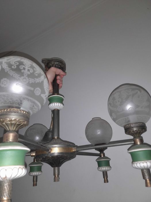 Belíssimo candeeiro de teto vintage