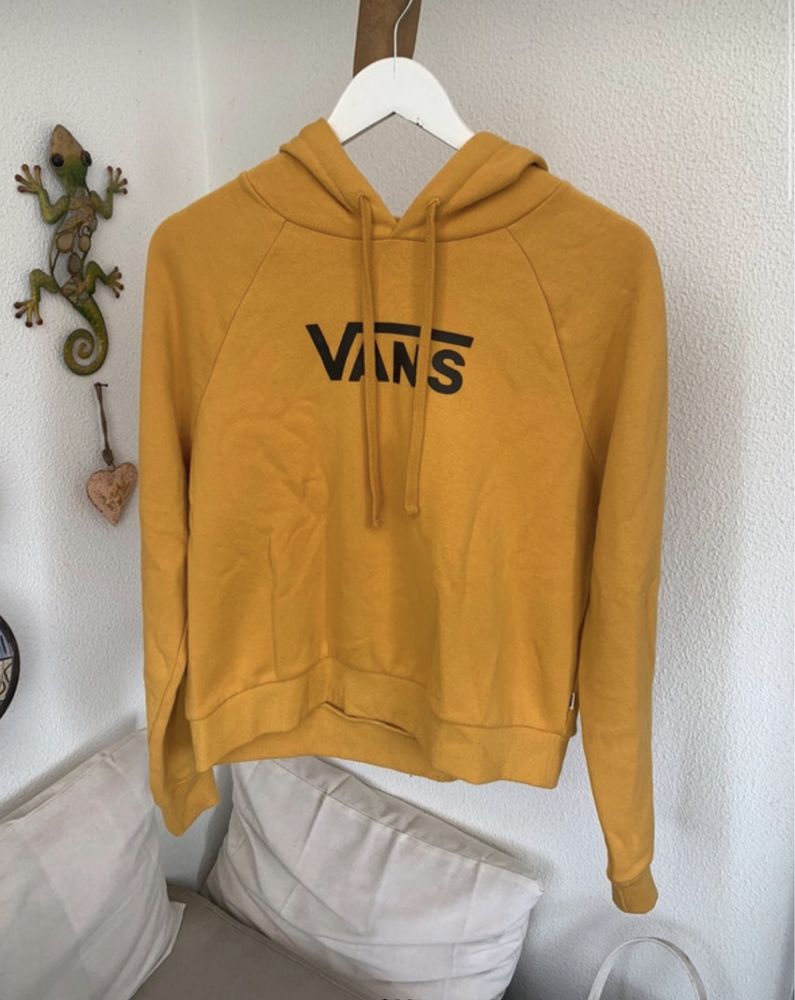 Sweatshirt amarela da vans