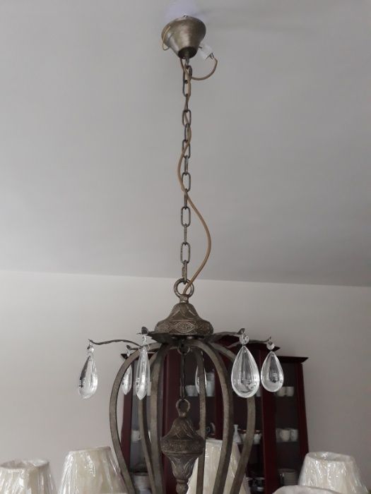 lampa sinus lordi DML0112-6 6x40W antyczna