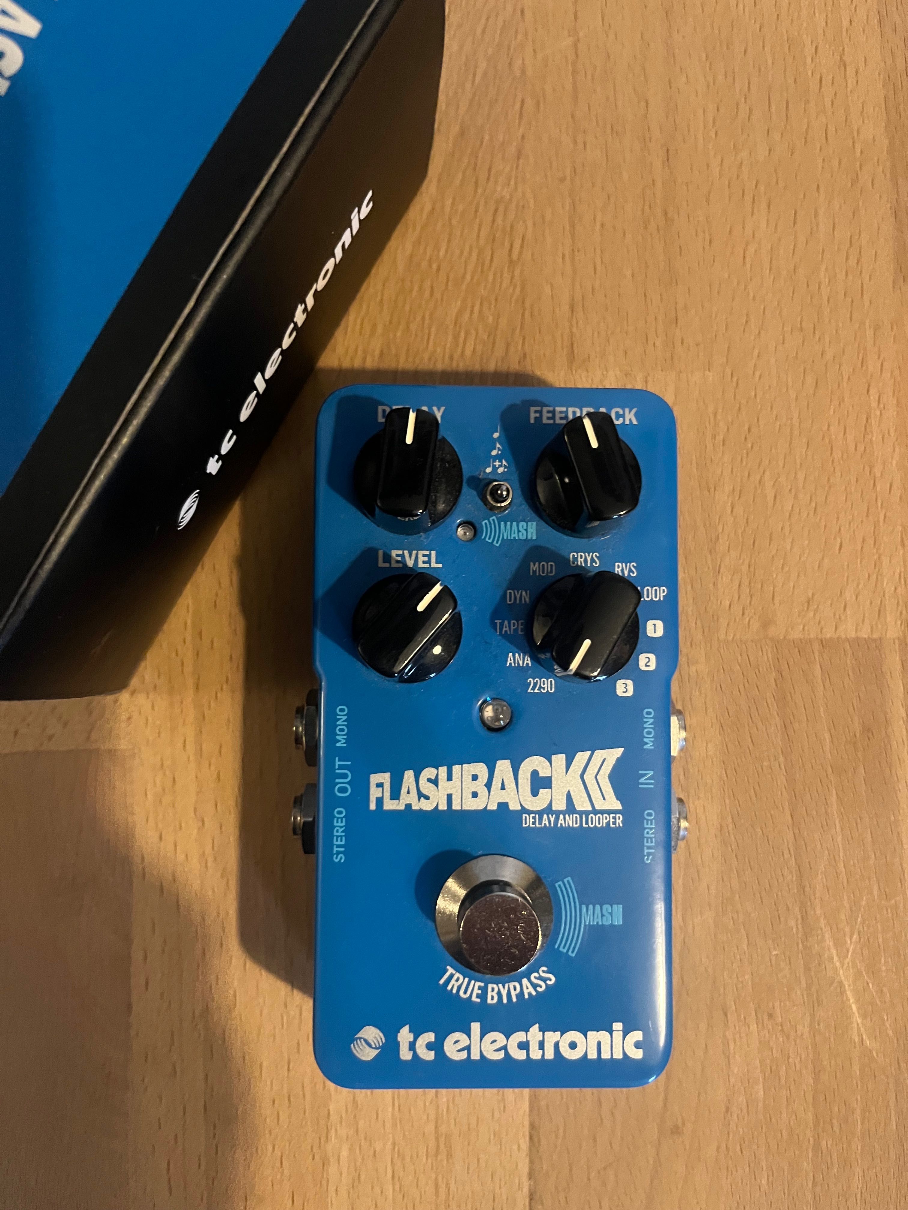 Pedal delay TC Electronic Flashback 2 Delay novo