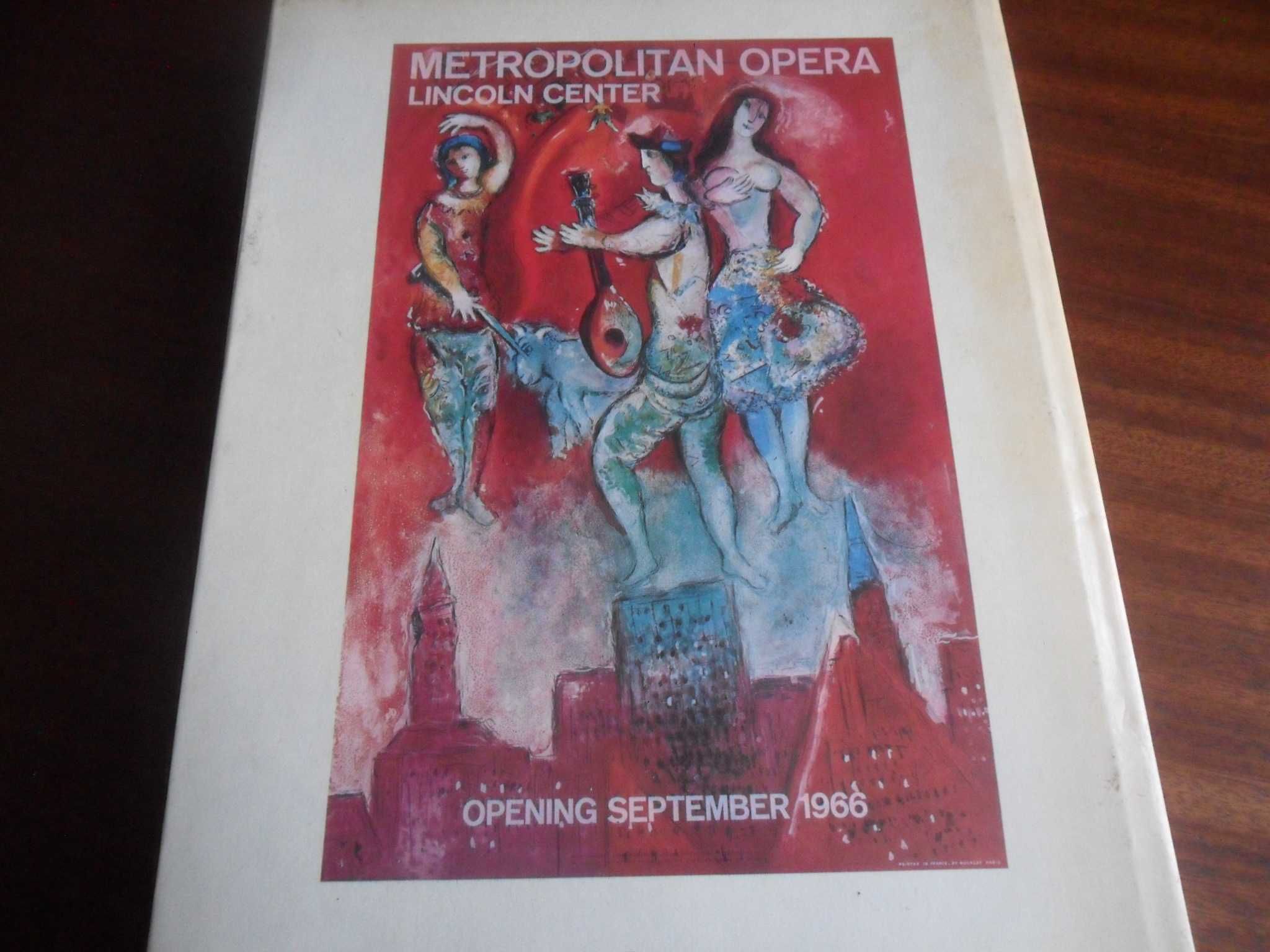 "Chagall's Posters - A Catalogue Raisonné"-1ª Ed 1975 -Texto em Inglês