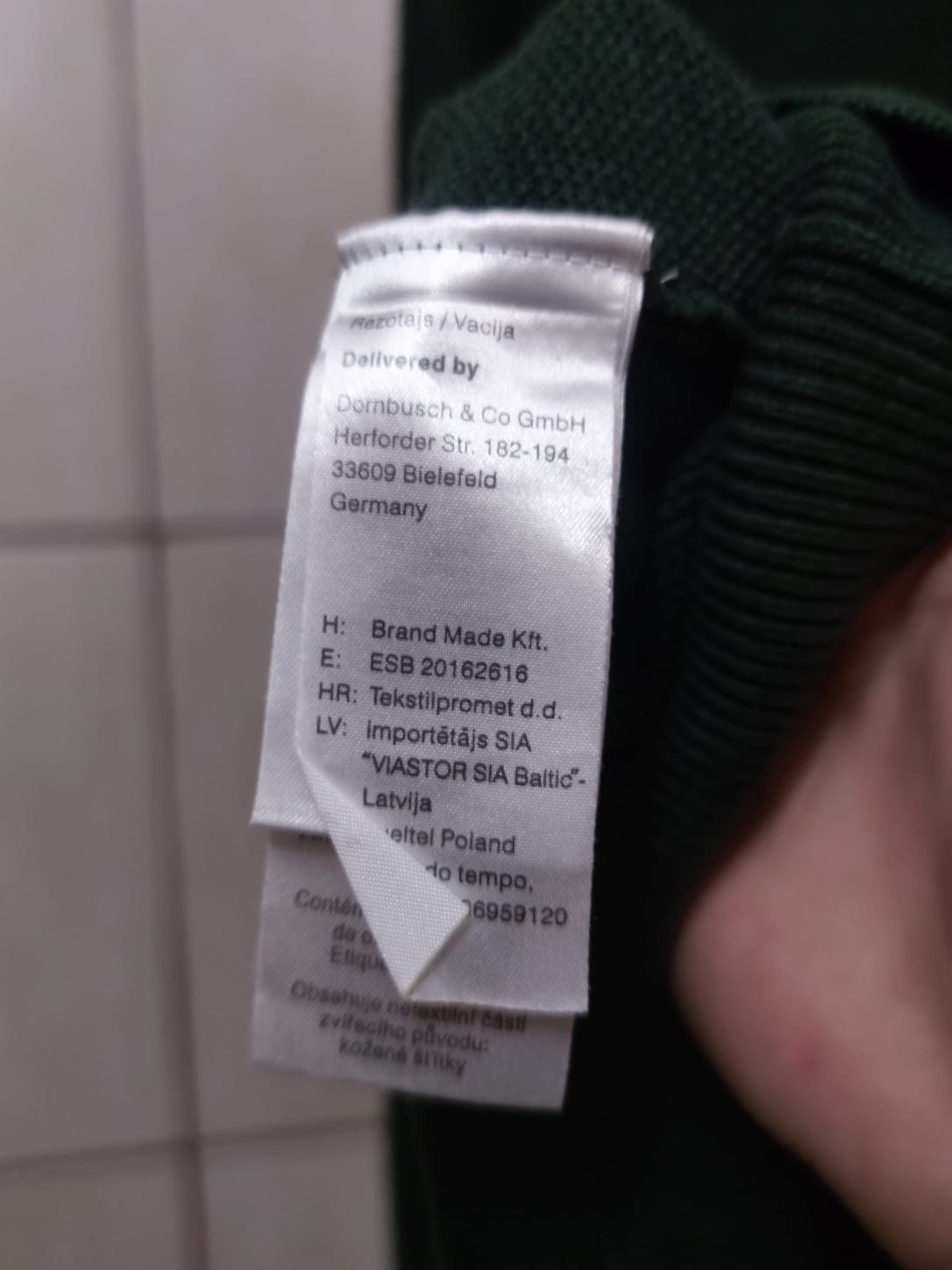 Sweter klasyczny męski L Camel Active zielony ciemny elegancki swetere