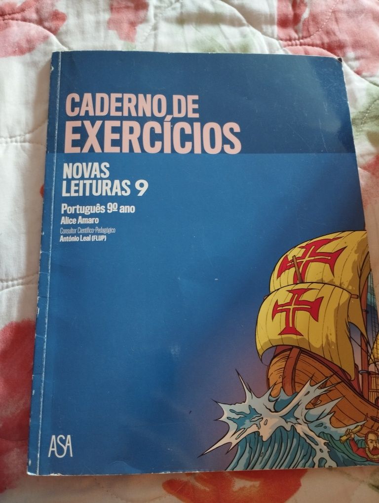 Manual/caderno de exercícios Português 9°ano