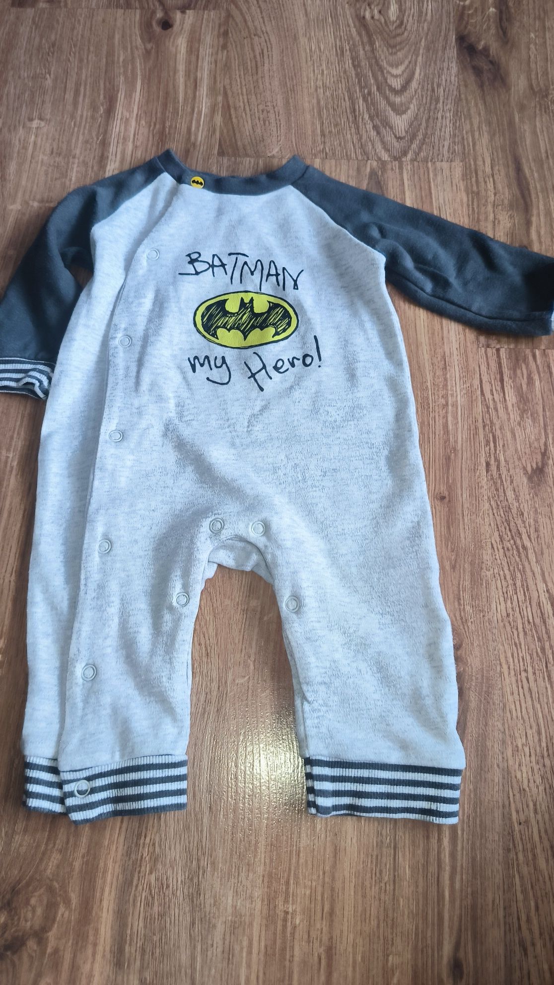 Pajac niemowlęcy 3 szt, So Cute, Batman, rozm 62-68