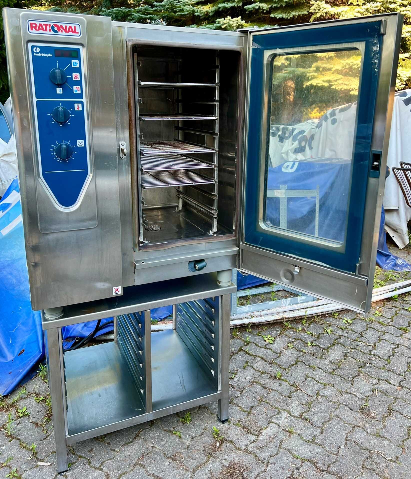 CAŁA POLSKA RATIONAL CD 101 Piec Konwekcyjno Parowy Dostawa Gwarancja