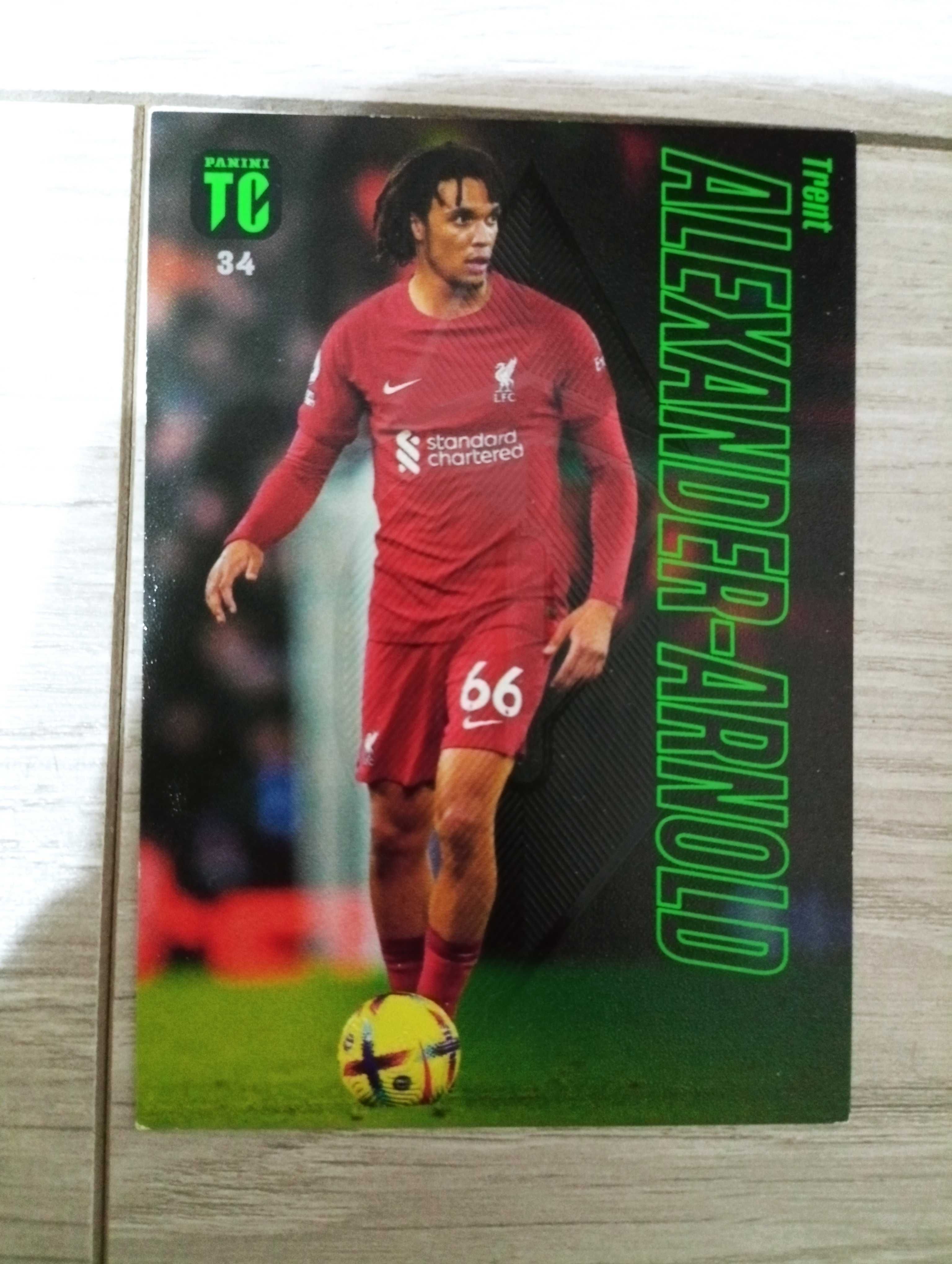 karty piłkarskie panini top class 2023 Alexander Arnold 34baz