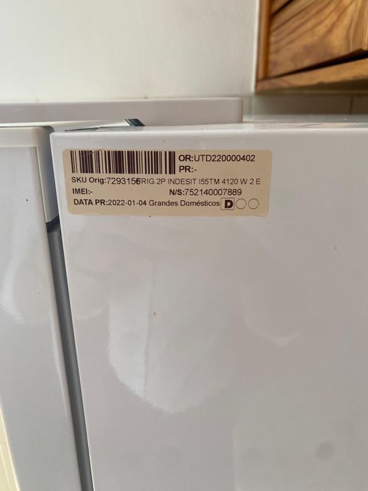 Frigorífico Novo - Indesit I55TM 4120 W 2