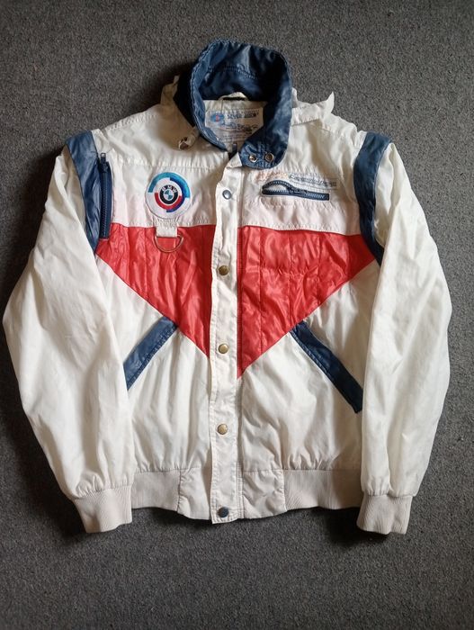 Винтажная мотокуртка, оригинал (ветровка) BMW style auto