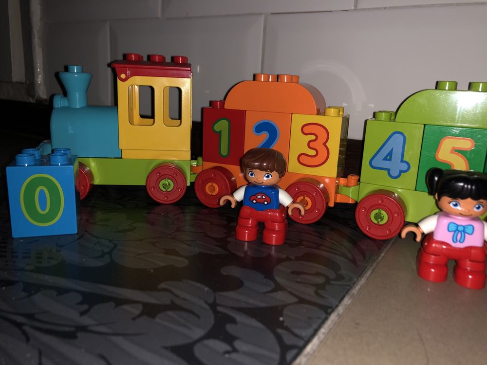 Лего дупло Lego Duplo поезд