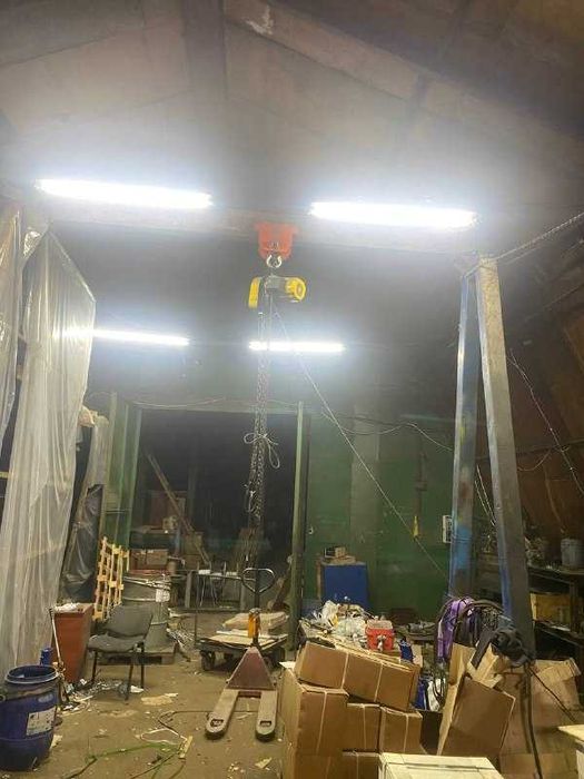 Кран козловий стаціонарний 3 тонни з ланцюговим тельфером 2 тонни