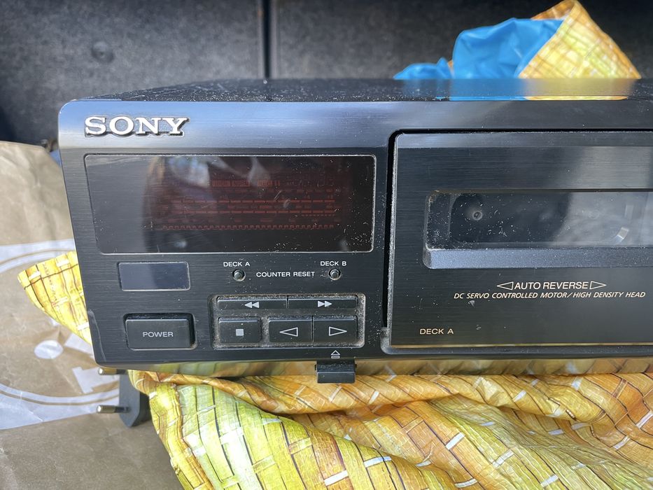 Leitor Cassetes Sony TC-WE405 Avariado