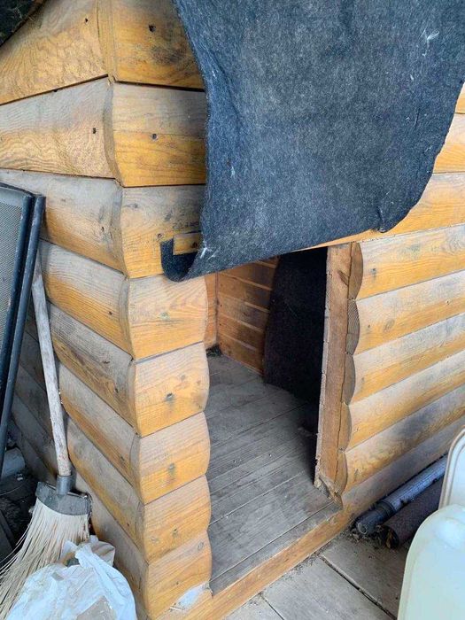 Вольєр з утепленою будкою для великого собаки, 2×3 м