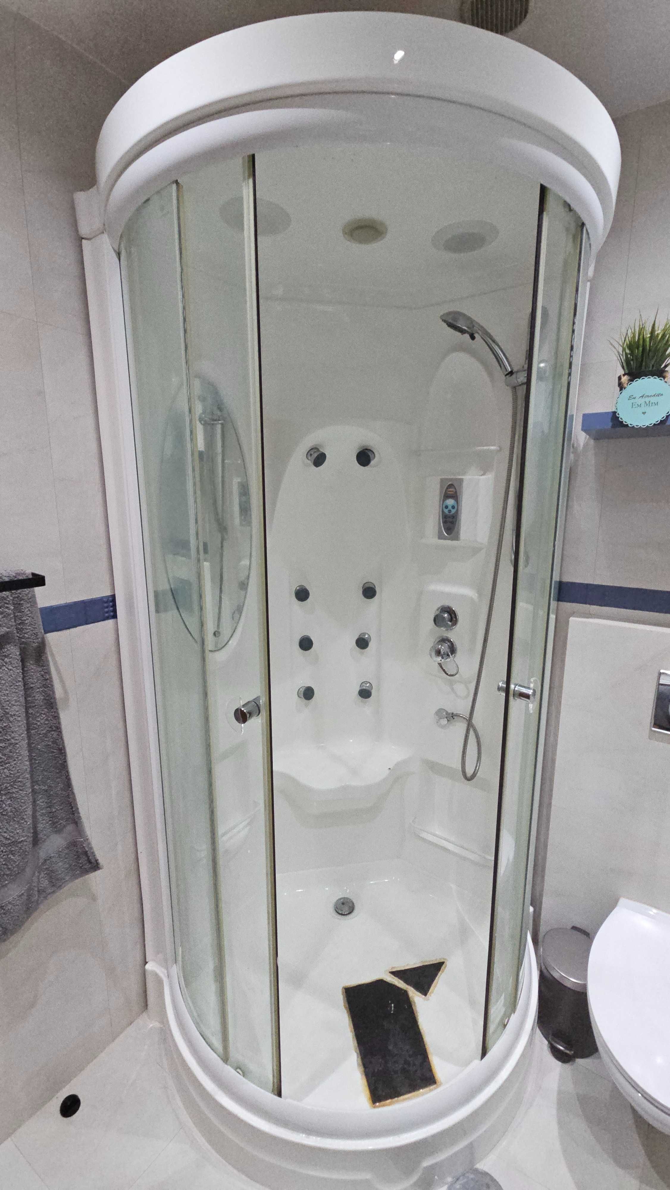 Cabine de duche com hidromassagem