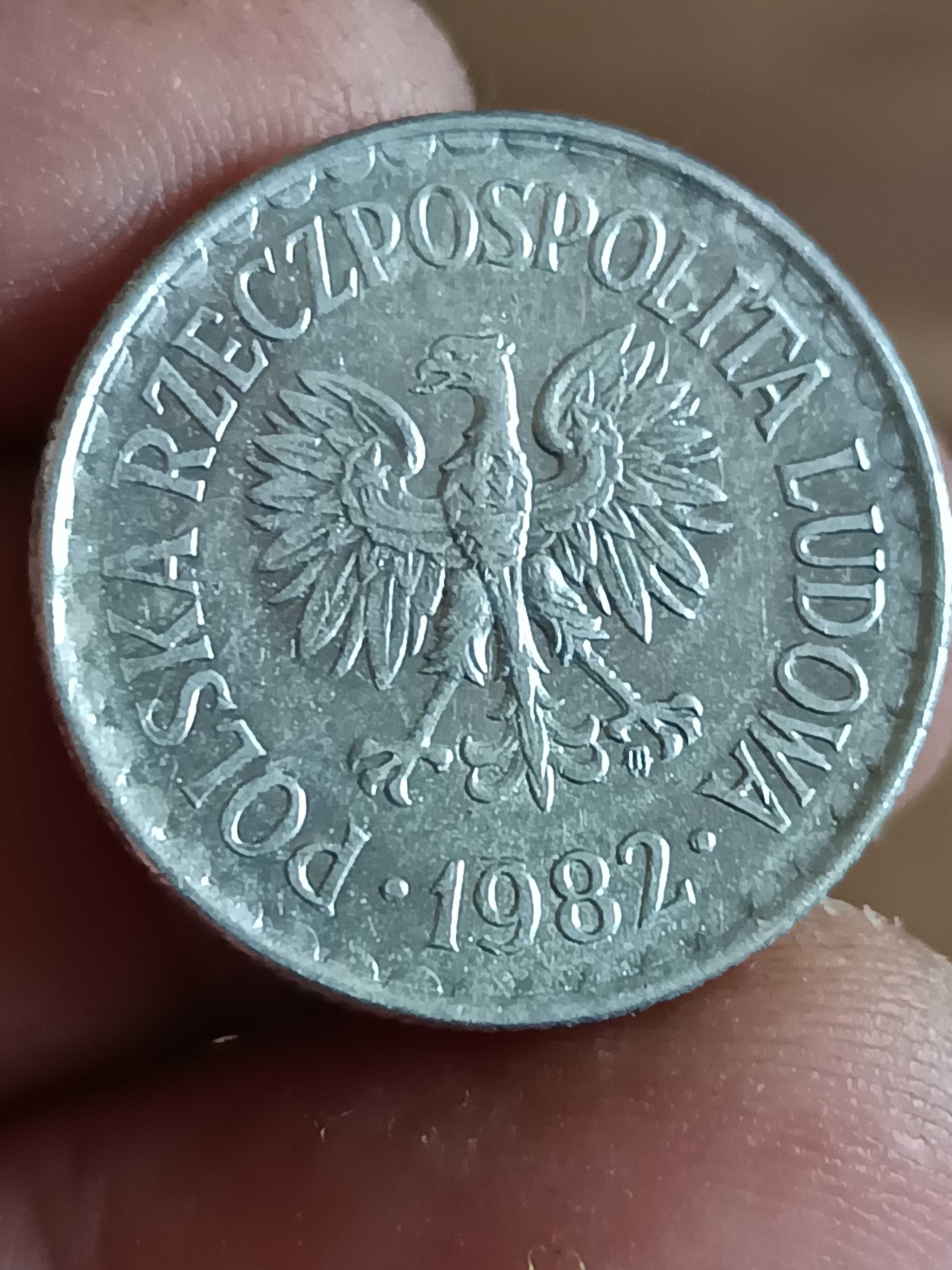Sprzedam monetę 1 zloty 1982 rok cienka data