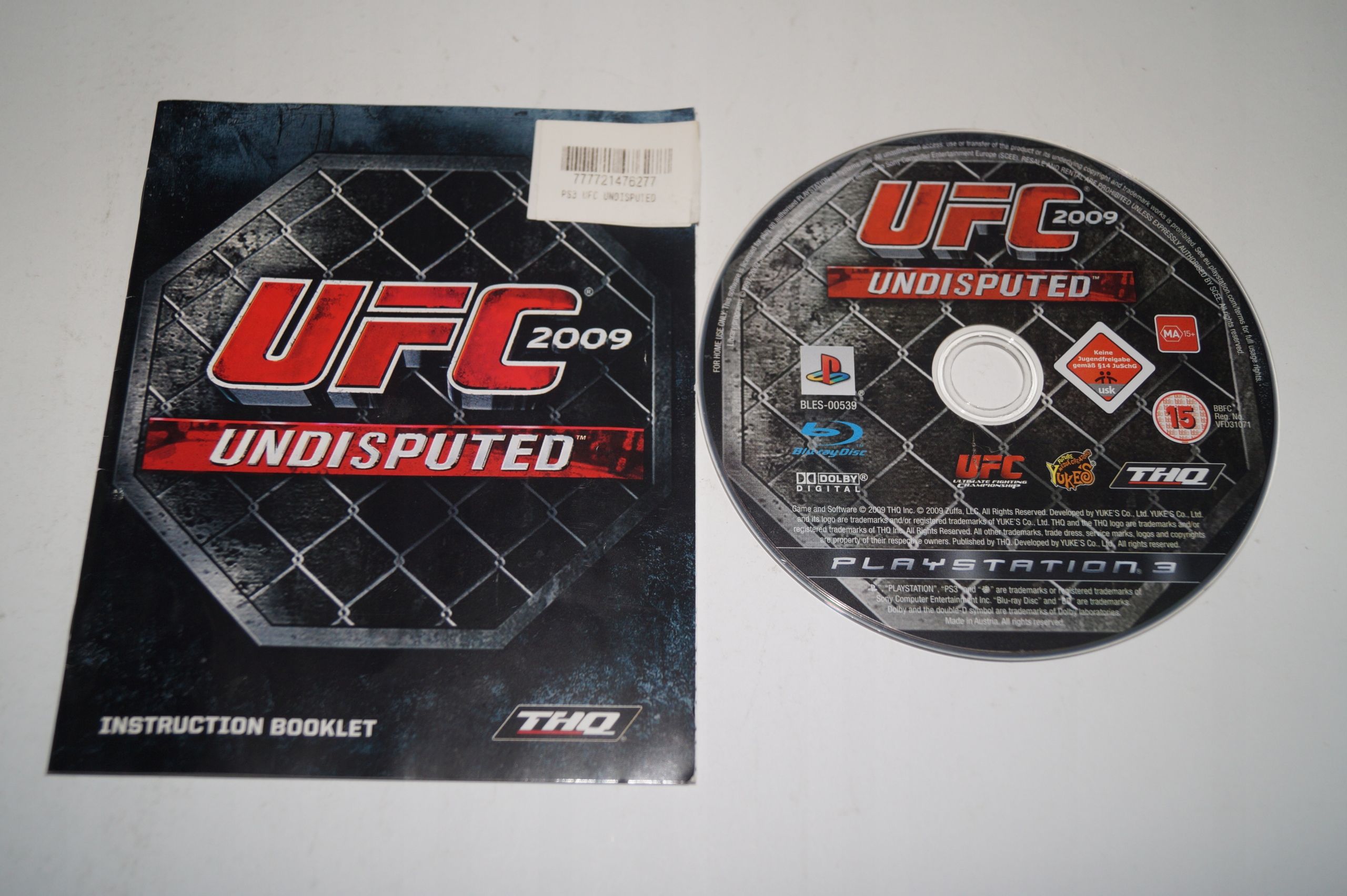 Ufc Undisputed 2009 Ps3