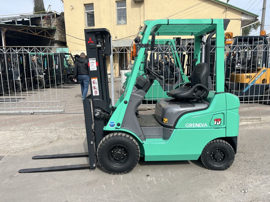 Вилковий навантажувач Mitsubishi FGE15T, вилочный погрузчик