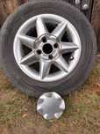 Felgi z oponami 5,5jx13", 4x100, ET38, VW, seat