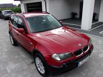 BMW X3 Zarejstrowany Opłacony 3,0d 204km