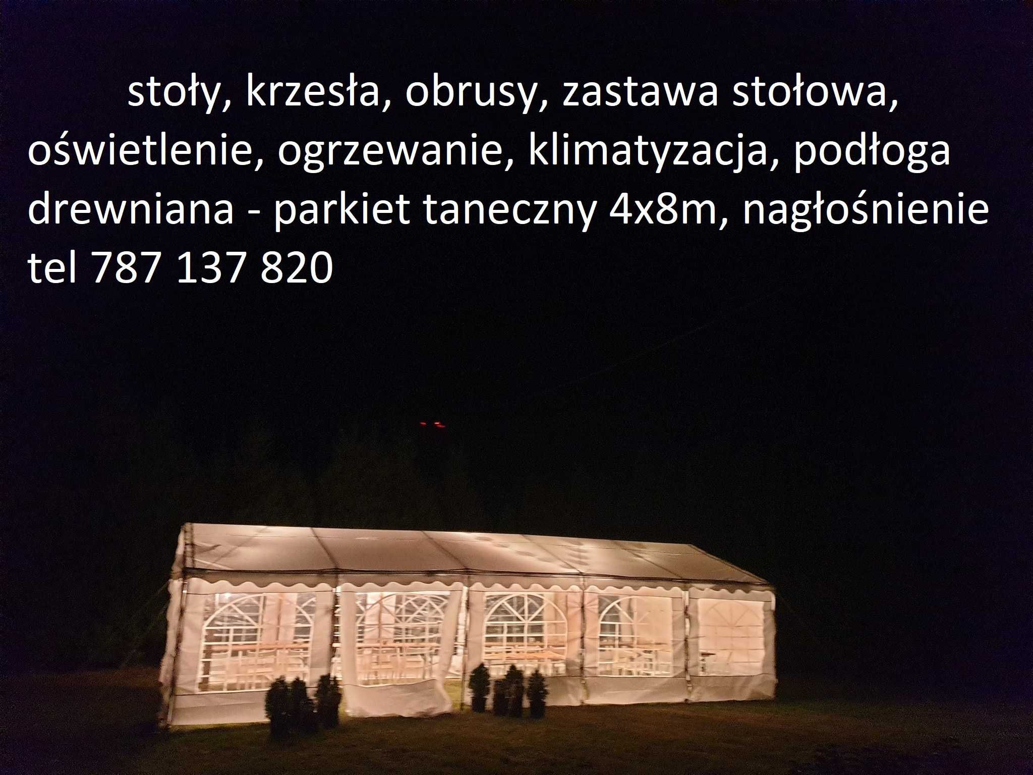 Wynajem namiotów impezowych /Namioty /wypożyczalnia sprzętu