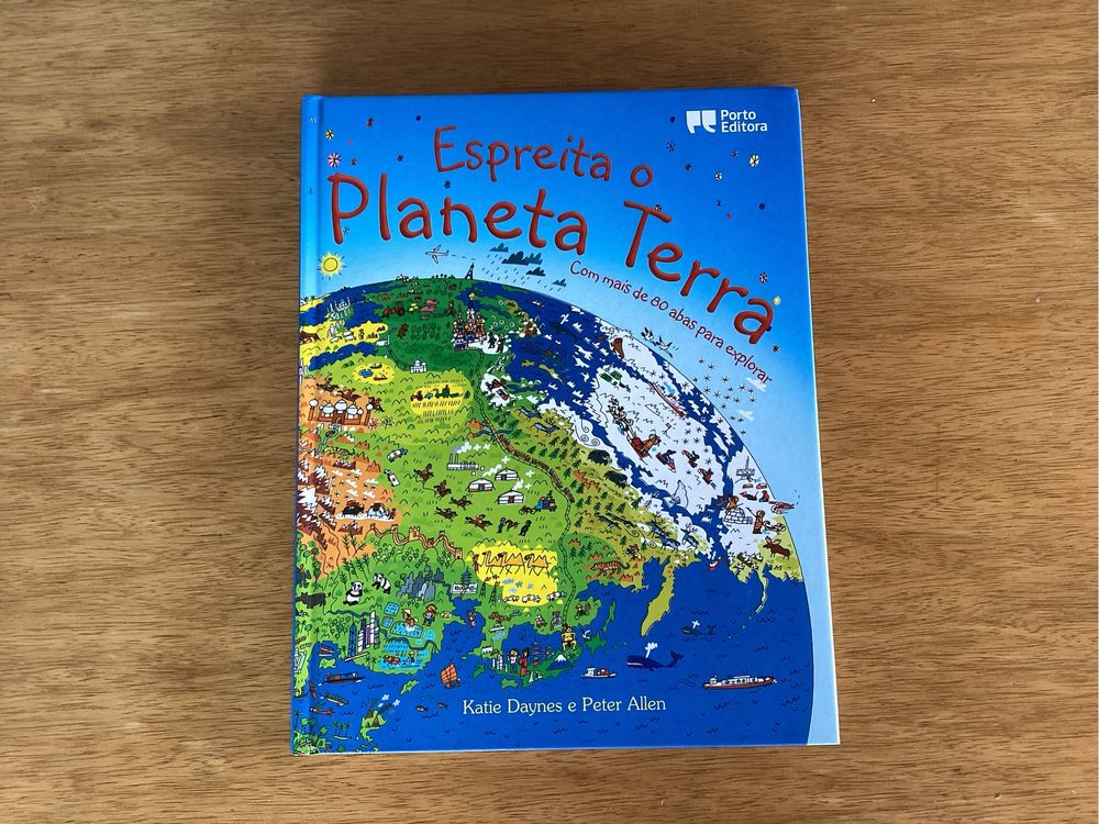 Livro português infantil, Espreita o planeta Terra