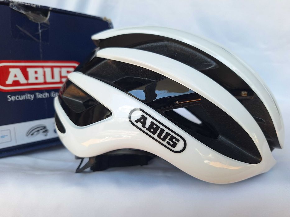 Kask rowerowy szosowy Abus AirBreaker Polar White S 51-55cm