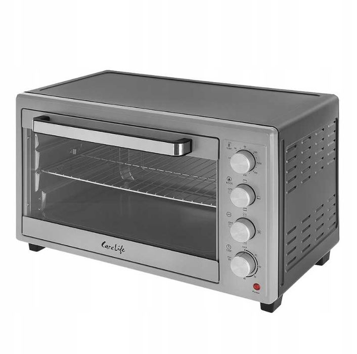 Mini PIEKARNIK ELEKTRYCZNY 45L Rożno + Termoobieg Grill Wolnostojący