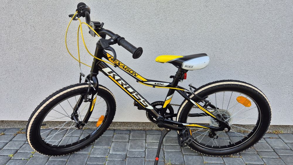 Rower 20 KROSS Hexagon - rama ALU - rowerek dziecięcy