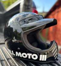 Kask Bell Moto III + gogle 100%