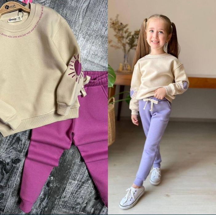 Костюм теплий на дівчинку 5-14р