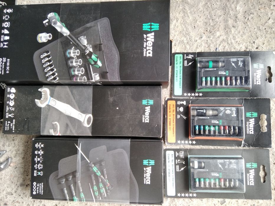 Narzędzia klucze śrubokręty bity Wera