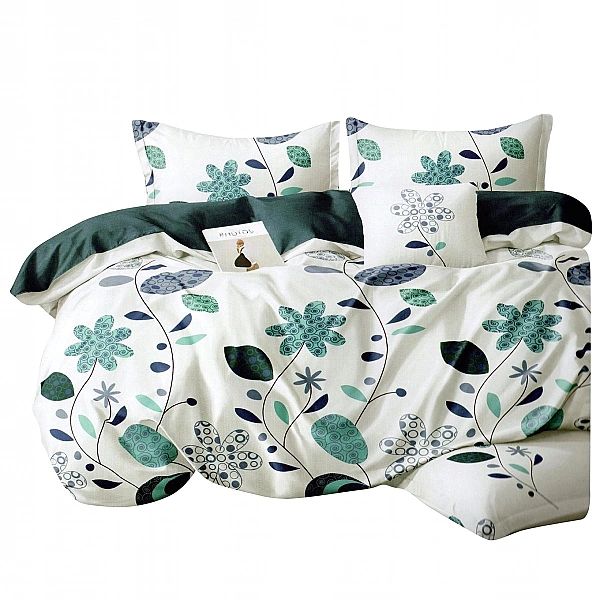 Pościel 160x200/3 części Poszewki 70x80 Melita Satyna Bawełniana