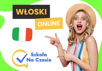 ᐅ JĘZYK WŁOSKI ONLINE - lekcje, nauka, korepetycje i kursy