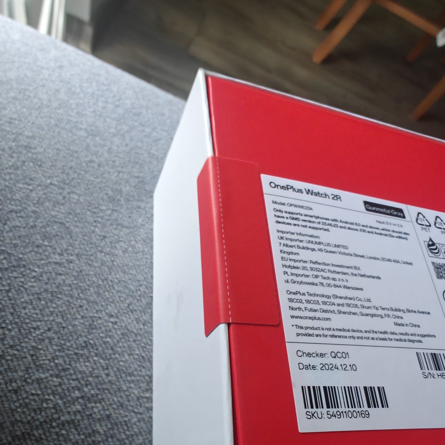 Oneplus Watch 2R + 2x szkło ochronne  , smartwatch